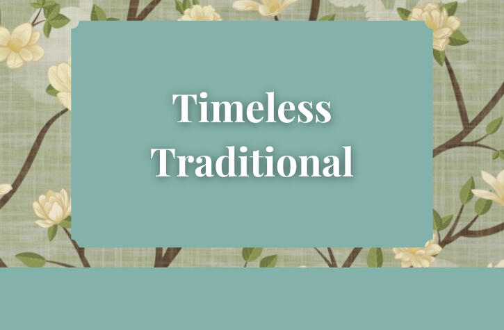 Florals, stripes, plaids, and more in classic looks. You’ll find styles like cottagecore, grand millenial, and more here.