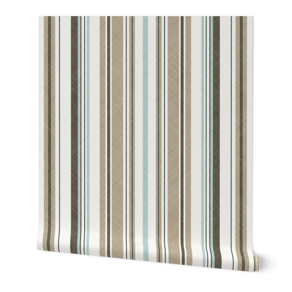 Beachy Coastal Stripe