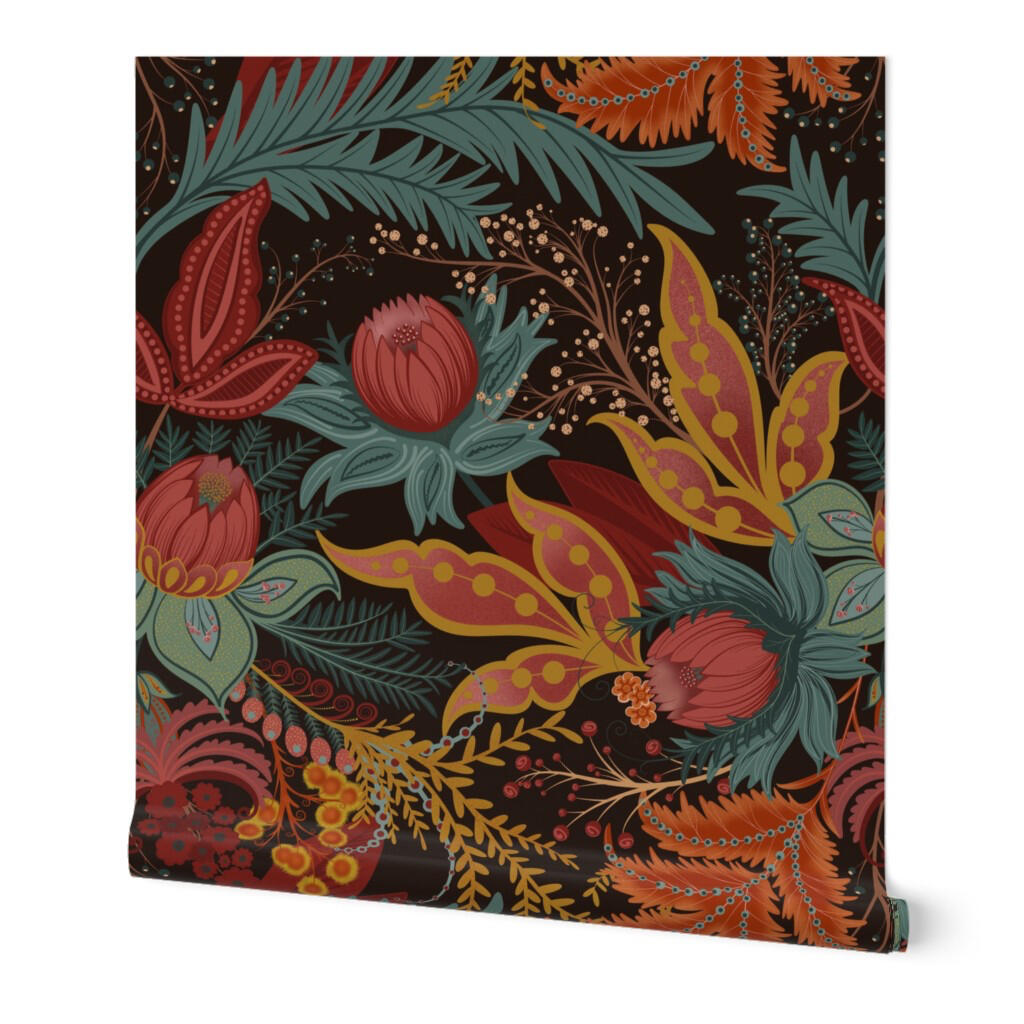 Autumn Folk Floral